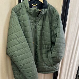 Ariat Men's Olive Puffer Jacket